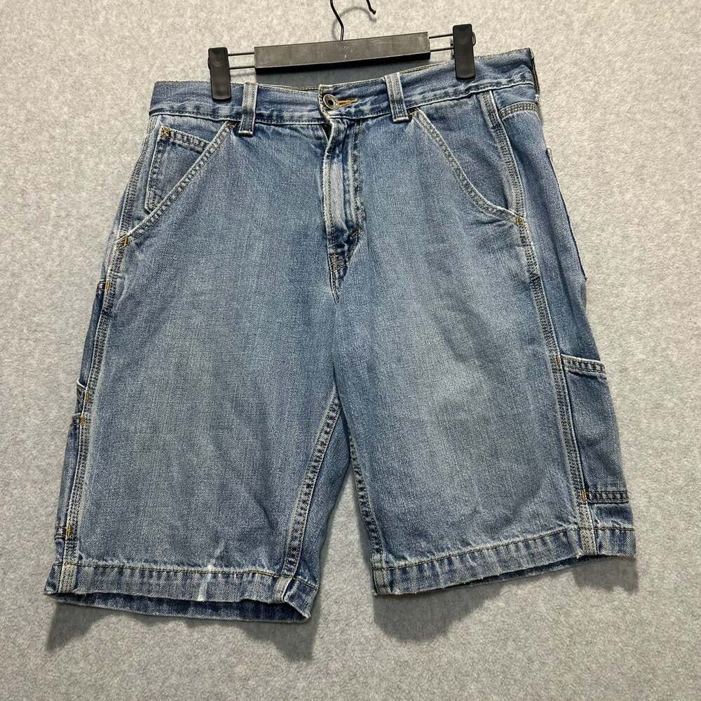 Vintage Levi's Men’s Light Wash Denim Carpenter Jorts Size W30